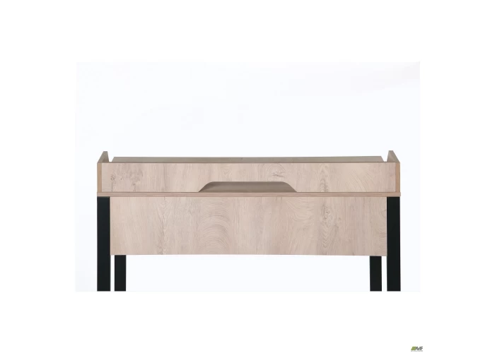  Стол компьютерный Pluto Top SH (1200х600х750) Дуб Эндгрейн/Черный графит  13 — купить в PORTES.UA