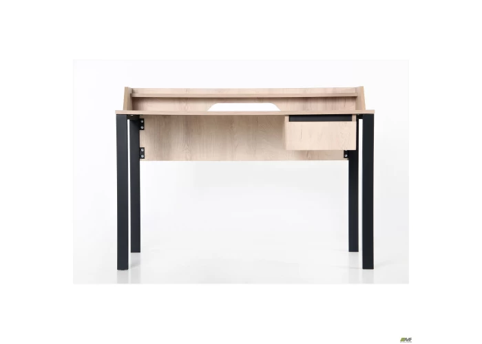  Стол компьютерный Pluto Top SH (1200х600х750) Дуб Эндгрейн/Черный графит  8 — купить в PORTES.UA