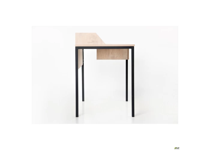  Стол компьютерный Pluto Top SH (1200х600х750) Дуб Эндгрейн/Черный графит  9 — купить в PORTES.UA