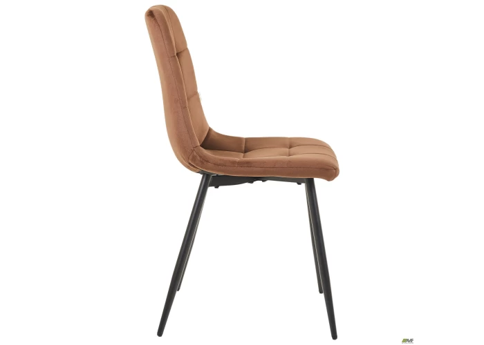  Стул Cherry черный/ вельвет серо-синий  4 — купить в PORTES.UA