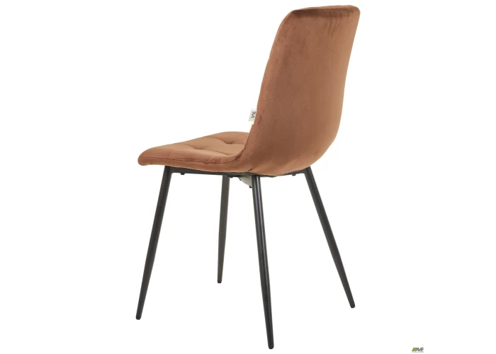  Стул Cherry черный/ вельвет серо-синий  5 — купить в PORTES.UA