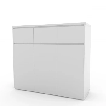 Меблі фабрики Art in head – Комод Light 3х3 Білий