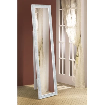 Зеркало прямоугольной формы Milan white blue