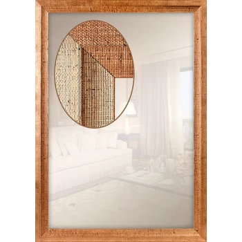 Зеркало настенное интерьерное для ванной, спальни, прихожей