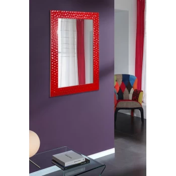 Зеркало на стену, модель Sahara-red