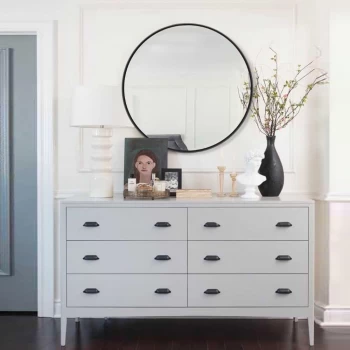 Изящное зеркало лофт в прихожую МР-2