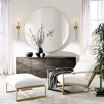 Зеркало лофт в прихожую МР-3