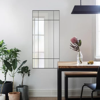 Атмосферное зеркало в прихожую в стиле лофт МР-8