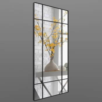 Атмосферное зеркало в прихожую в стиле лофт МР-8