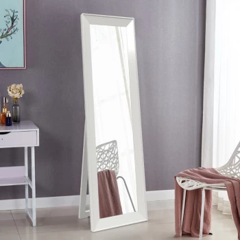 Напольное зеркало на ножках Mars white