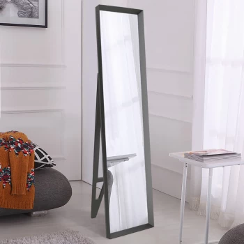 Напольное зеркало на ножках Texas black