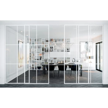 Межкомнатная перегородка с дверью, изготовленная по индивидуальным размерам - Etro