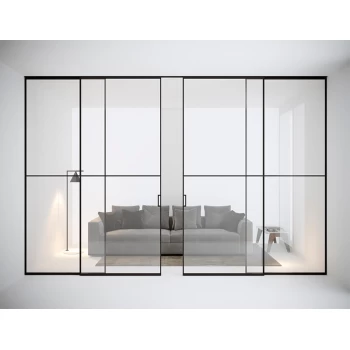 Межкомнатная перегородка для зонирования пространства в доме - La Linea