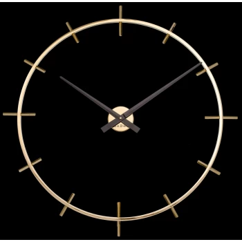 Дизайнерський годинник Excellent - золото глянець