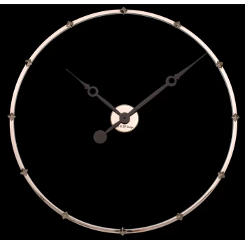 Дизайнерський годинник Delight — нікель глянець