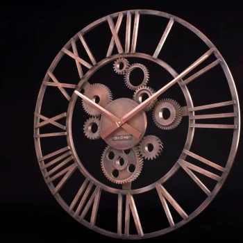 Дизайнерський годинник Industrial — мідь