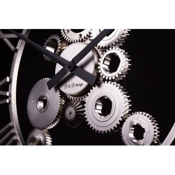 Дизайнерський годинник Industrial — нікель сатин