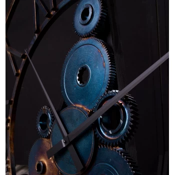 Дизайнерський годинник Industrial — старий хром