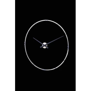 Дизайнерський годинник Crystal - нікель глянець