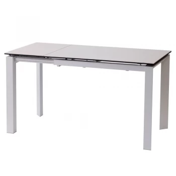 Стіл розкладний керамічний Bright (Брайт) Pure White 102-142 см