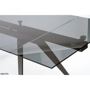 Раскладной стол Glassy Keen (Глесси Кин) чёрный