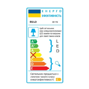 Настільна лампа PASTERI