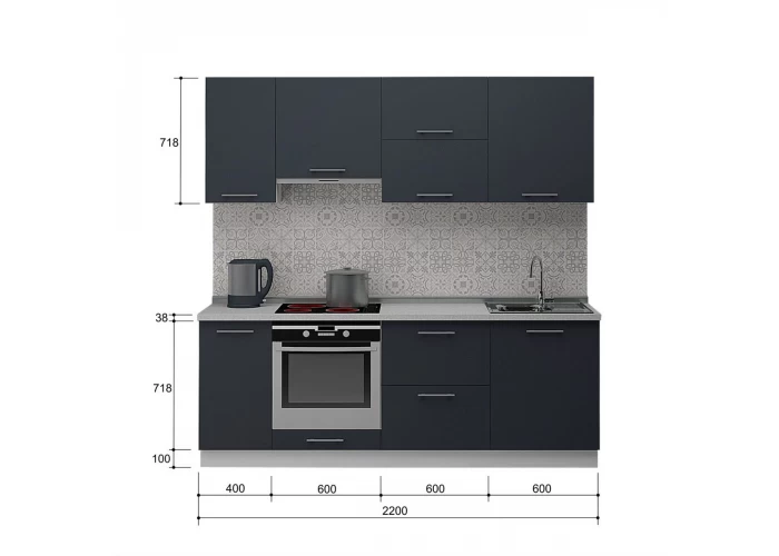  Кухня Грозовое небо 2.2  2 — купить в PORTES.UA