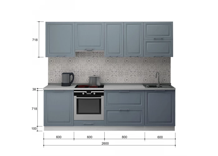  Кухня Лазурна 2.6  2 — замовити в PORTES.UA