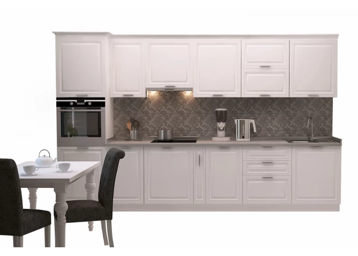  Модульная кухня Марсель белый шёлк 3400  2 — купить в PORTES.UA