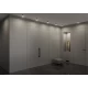 Двойная дверь скрытого монтажа — грунтованная под отделку