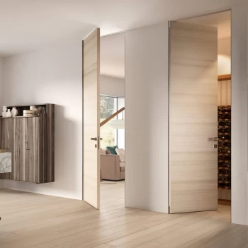 Дверь скрытого монтажа –  HPL PANELS ALUM