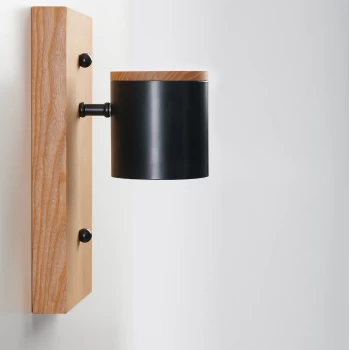Wooden Light black