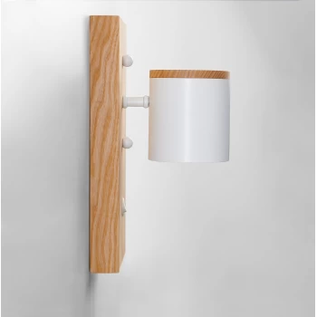 Wooden Light white