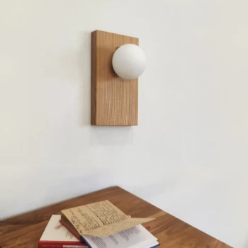 Opal Wooden Light