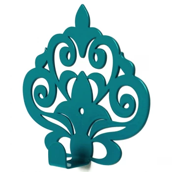 Вішалка настінна Гачок Glozis Ajur Turquoise H-062 11 х 10см