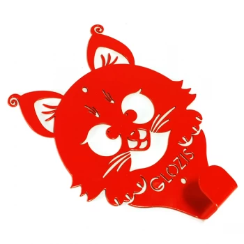 Вішалка настінна Дитяча Glozis Kitty Red H-018 17 х 13см