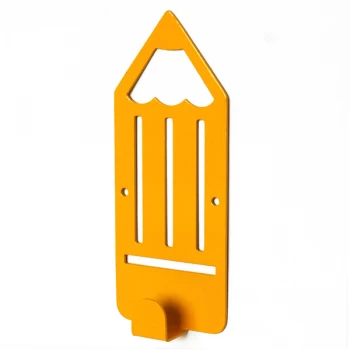 Вішалка настінна Дитяча Glozis Pencil Yellow H-041 16 х 7см
