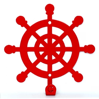 Вішалка настінна Гачок Glozis Wheel H-035 12 х 12см