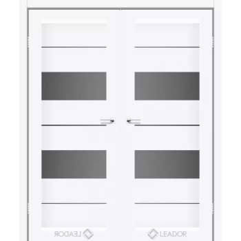 Двері Леадор Canneli білий мат