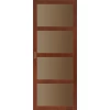BL-01 Сталь кортен, скло бронза