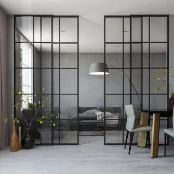 Межкомнатная перегородка для квартиры, изготовленная по индивидуальным размерам, доступная к заказу в интернет-магазине - Light • Модель 7