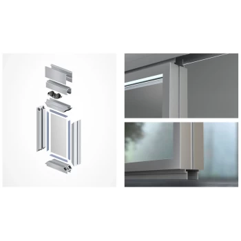 Межкомнатная перегородка для создания уникального интерьера в комнате, изготовленная по индивидуальным размерам - Light • Модель 1