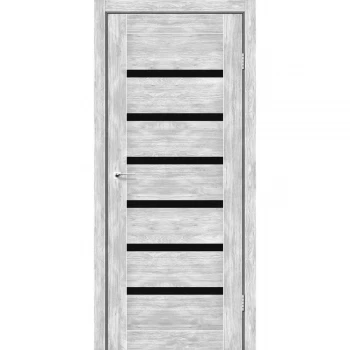 Леадор двері MILAN скло чорне