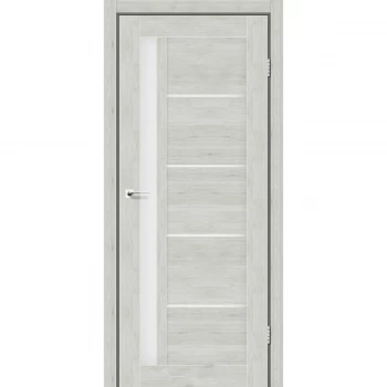 Леадор двері RIM скло сатин