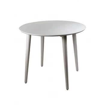 Стол Dan d70 серый шелк