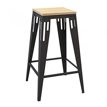 №7 wood полубарный черный