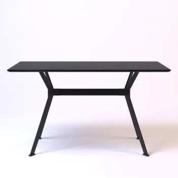 Stealth 140 х 80 черные ноги / черный дуб