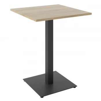 Tetra light 60 х 60 черный металл/дуб ДСП (текстура)