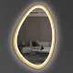 Зеркало асимметричное с LED-подсветкой Breton 600х900