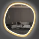Зеркало асимметричное с LED-подсветкой Miro 700х700